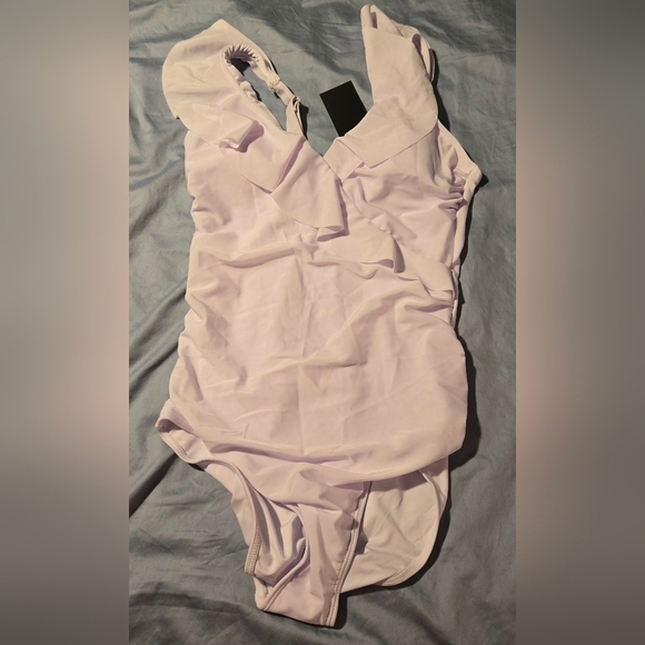Daci Elegant Lavender One-Piece Swimsuit #632 - Picture 1 of 5